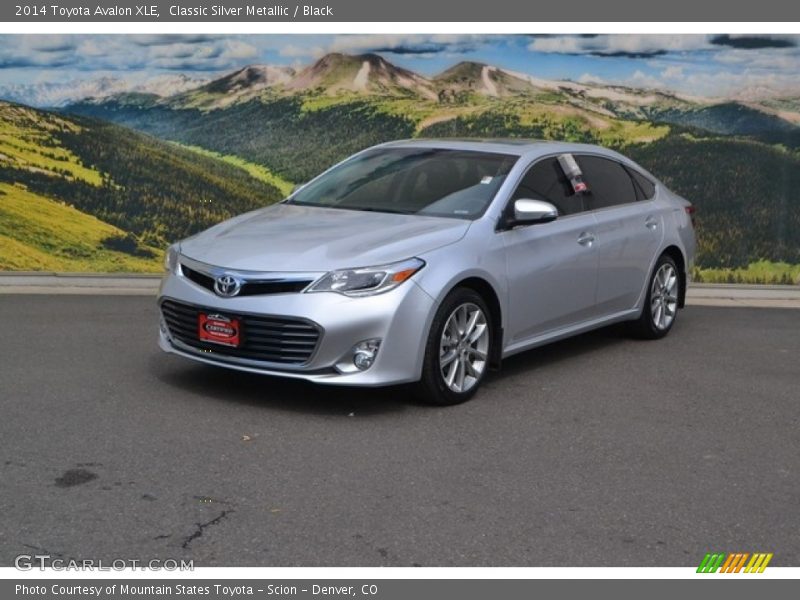 Classic Silver Metallic / Black 2014 Toyota Avalon XLE