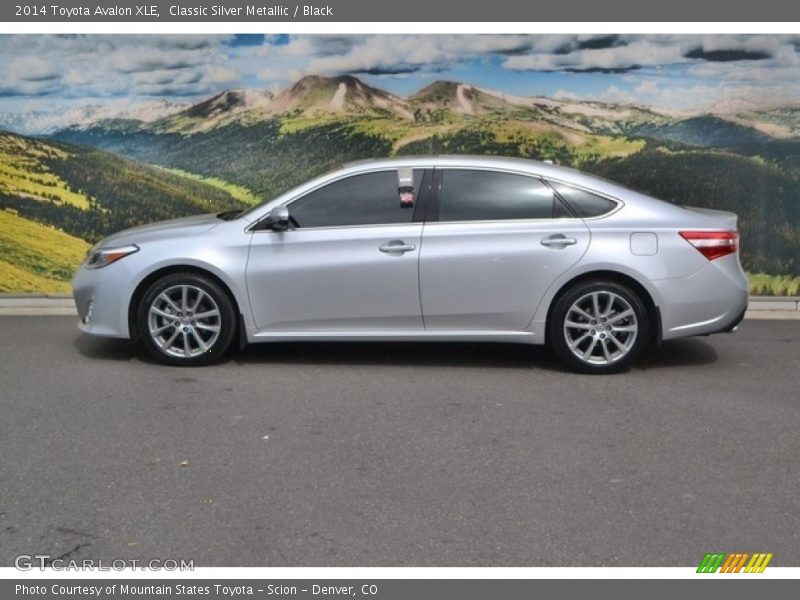 Classic Silver Metallic / Black 2014 Toyota Avalon XLE