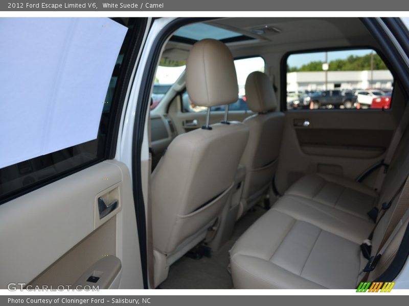 White Suede / Camel 2012 Ford Escape Limited V6