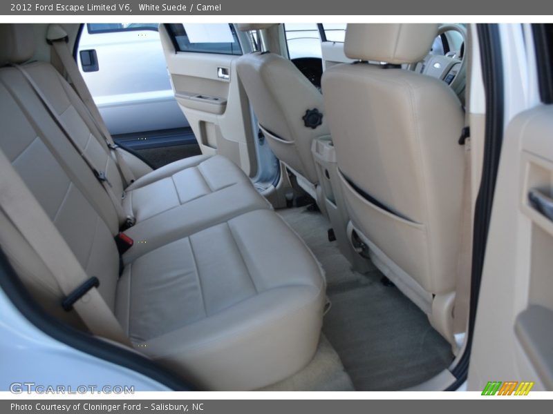 White Suede / Camel 2012 Ford Escape Limited V6