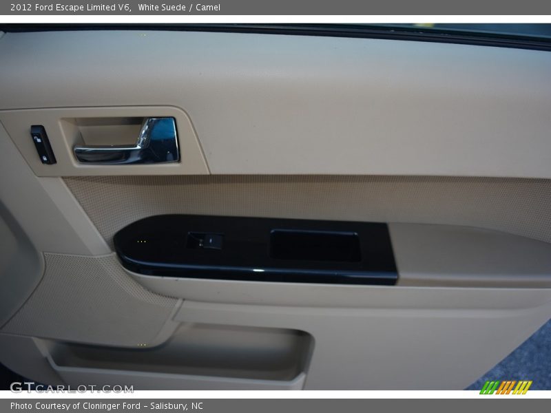 White Suede / Camel 2012 Ford Escape Limited V6
