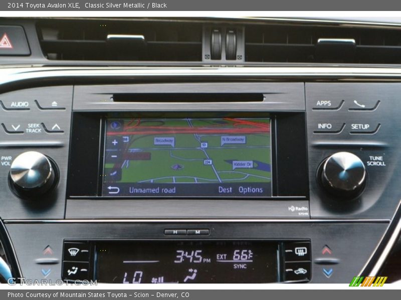 Classic Silver Metallic / Black 2014 Toyota Avalon XLE