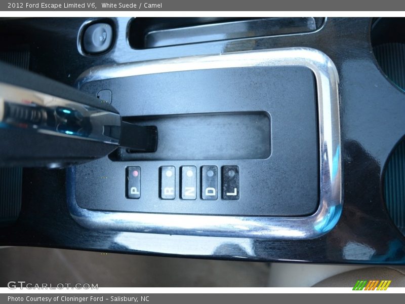 White Suede / Camel 2012 Ford Escape Limited V6