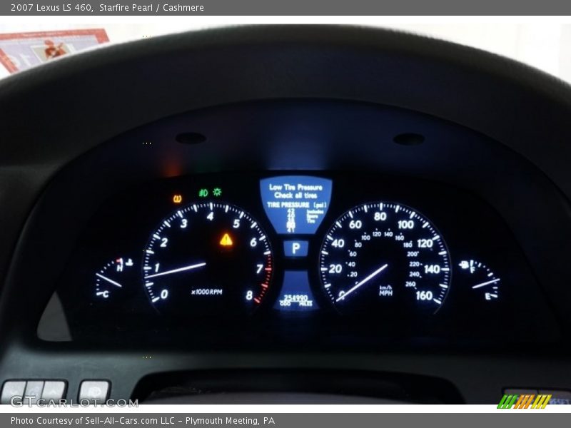 Starfire Pearl / Cashmere 2007 Lexus LS 460