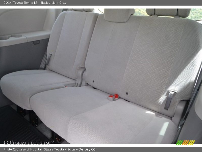 Black / Light Gray 2014 Toyota Sienna LE