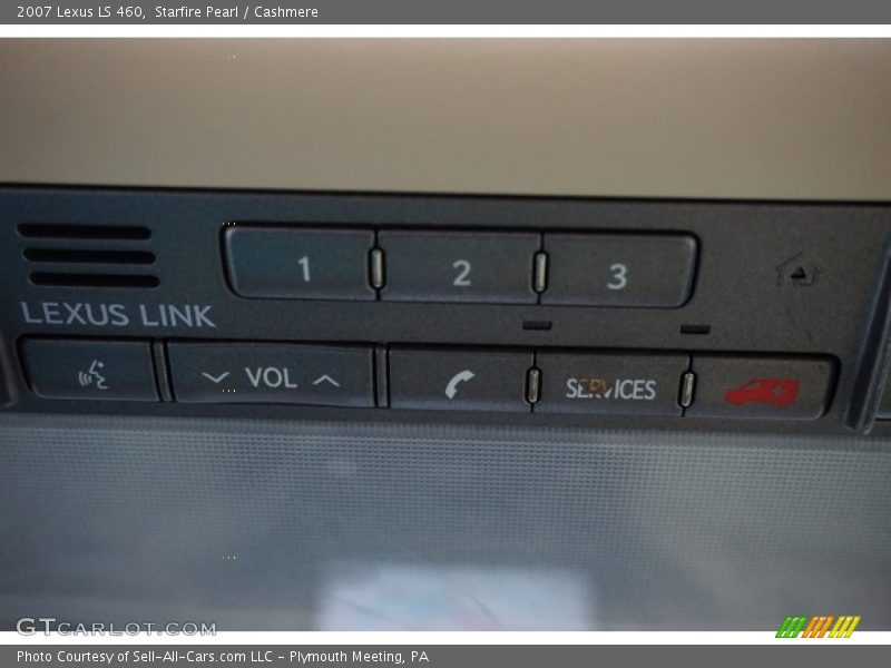Starfire Pearl / Cashmere 2007 Lexus LS 460