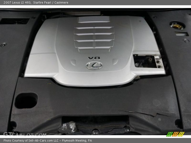 Starfire Pearl / Cashmere 2007 Lexus LS 460
