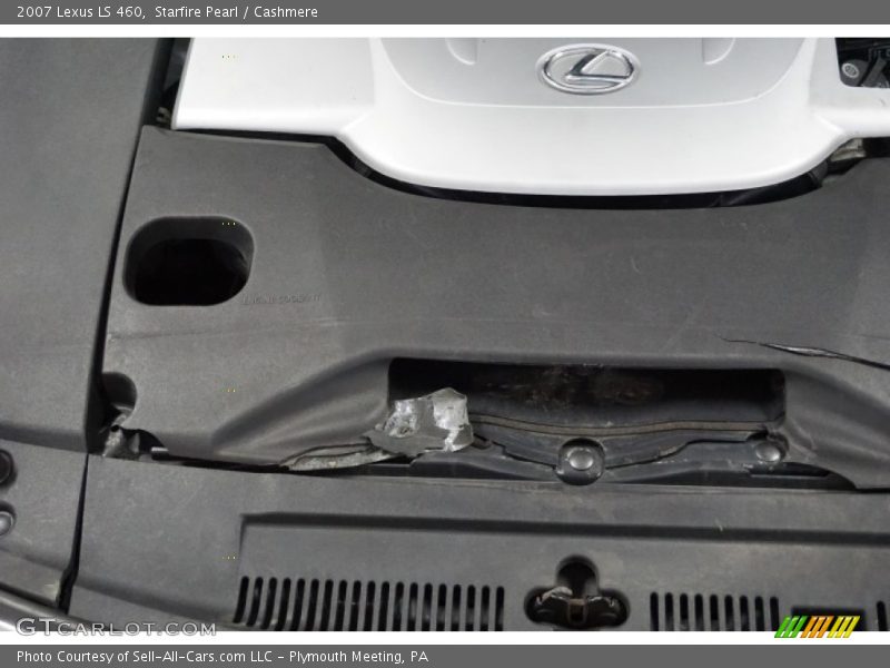 Starfire Pearl / Cashmere 2007 Lexus LS 460