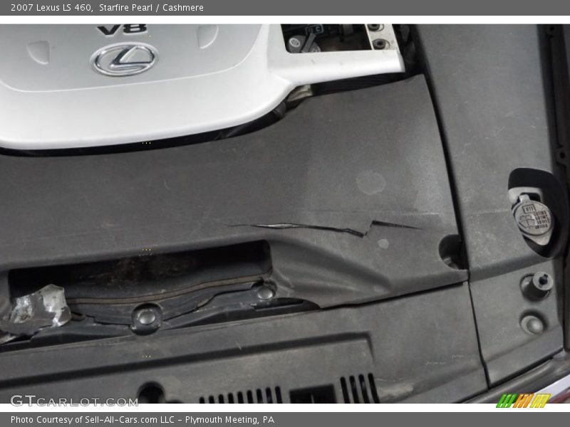 Starfire Pearl / Cashmere 2007 Lexus LS 460