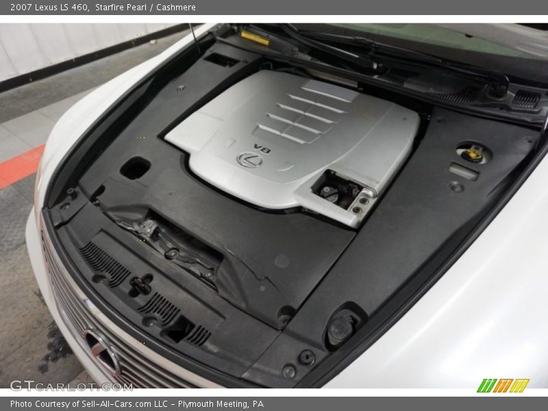 Starfire Pearl / Cashmere 2007 Lexus LS 460