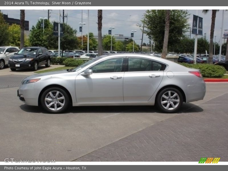 Silver Moon / Graystone 2014 Acura TL Technology