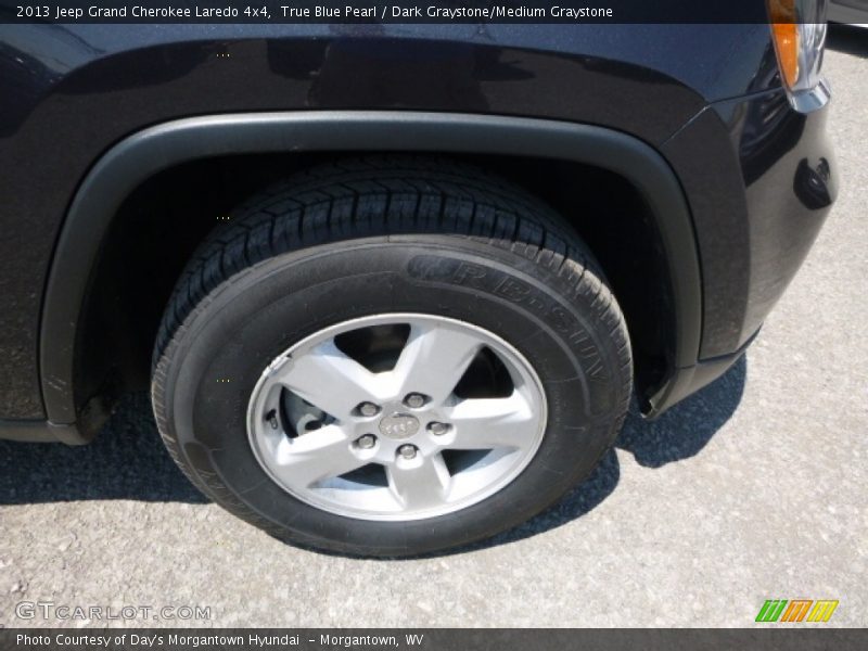 True Blue Pearl / Dark Graystone/Medium Graystone 2013 Jeep Grand Cherokee Laredo 4x4