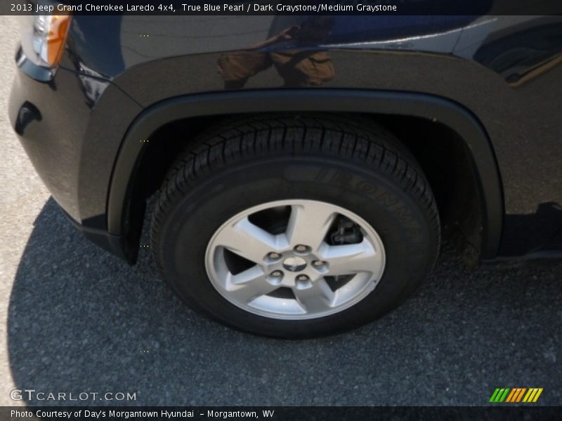 True Blue Pearl / Dark Graystone/Medium Graystone 2013 Jeep Grand Cherokee Laredo 4x4