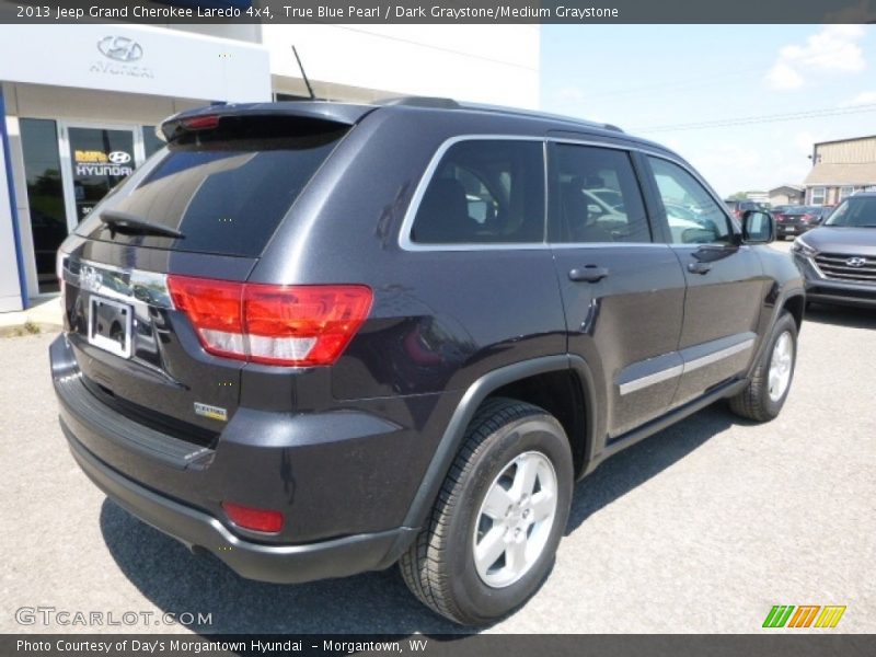 True Blue Pearl / Dark Graystone/Medium Graystone 2013 Jeep Grand Cherokee Laredo 4x4
