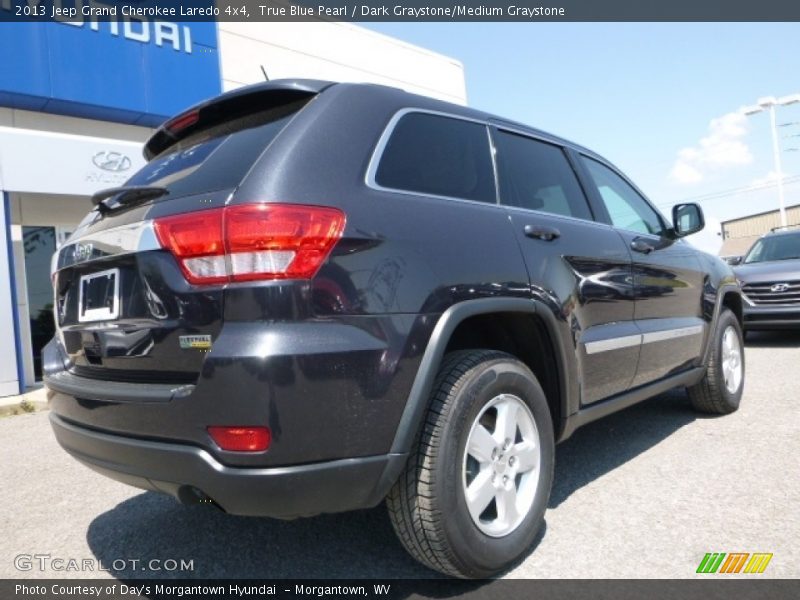 True Blue Pearl / Dark Graystone/Medium Graystone 2013 Jeep Grand Cherokee Laredo 4x4