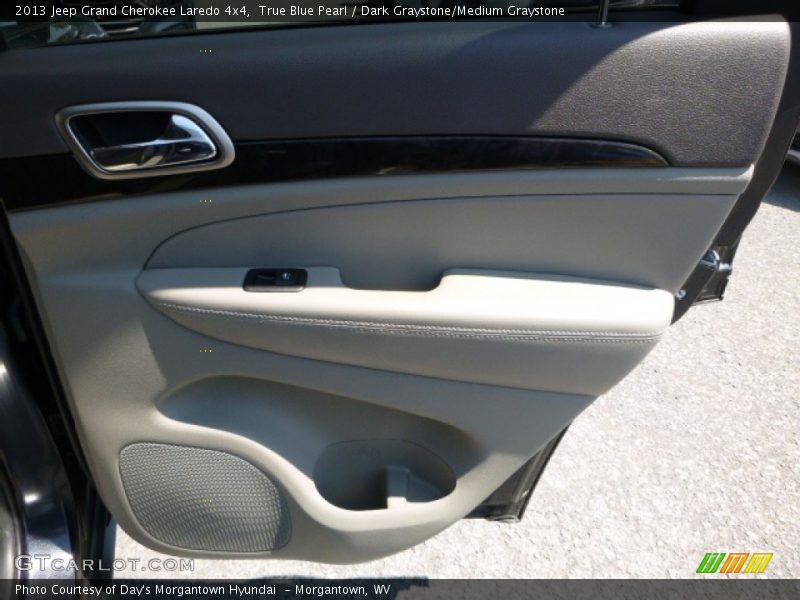 True Blue Pearl / Dark Graystone/Medium Graystone 2013 Jeep Grand Cherokee Laredo 4x4
