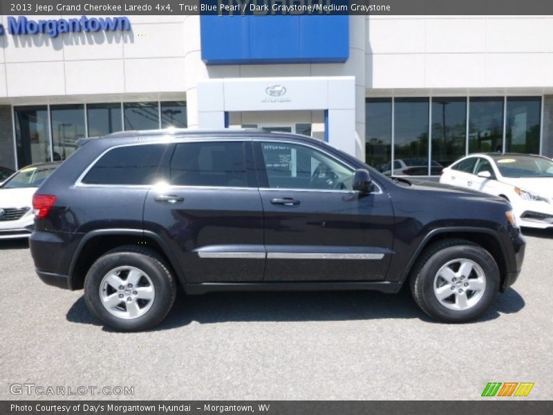 True Blue Pearl / Dark Graystone/Medium Graystone 2013 Jeep Grand Cherokee Laredo 4x4