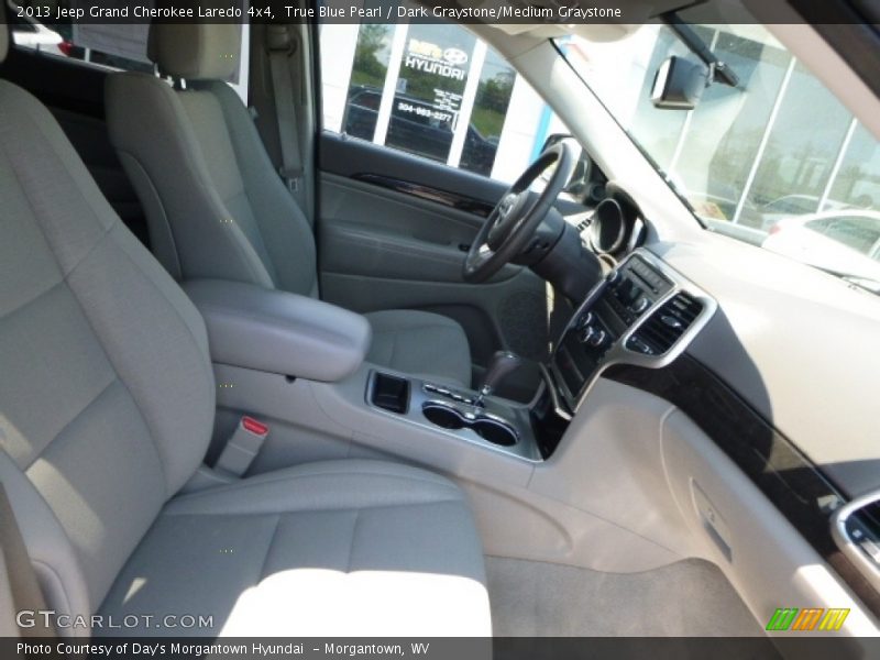 True Blue Pearl / Dark Graystone/Medium Graystone 2013 Jeep Grand Cherokee Laredo 4x4