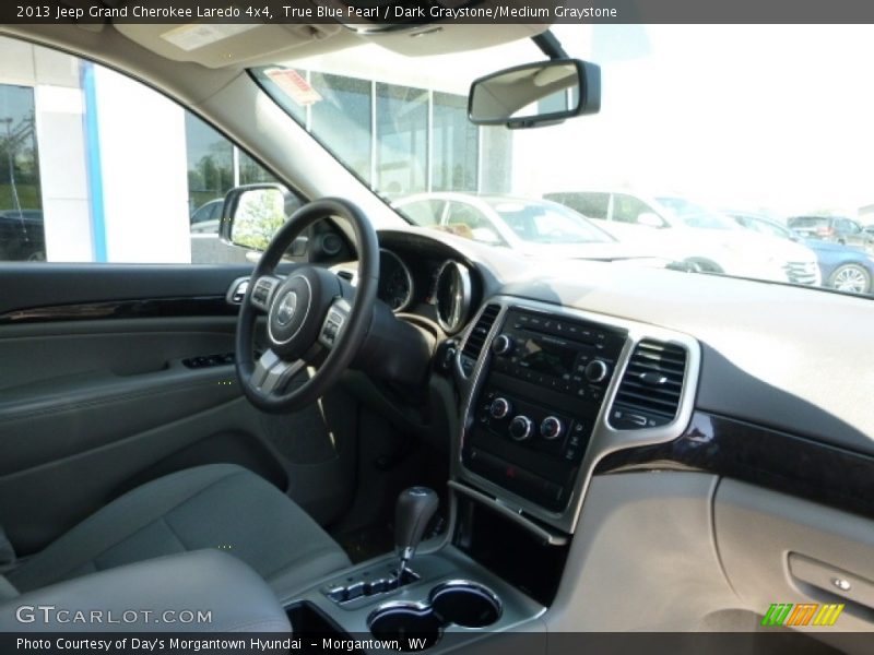 True Blue Pearl / Dark Graystone/Medium Graystone 2013 Jeep Grand Cherokee Laredo 4x4