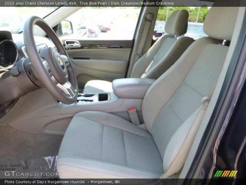 True Blue Pearl / Dark Graystone/Medium Graystone 2013 Jeep Grand Cherokee Laredo 4x4