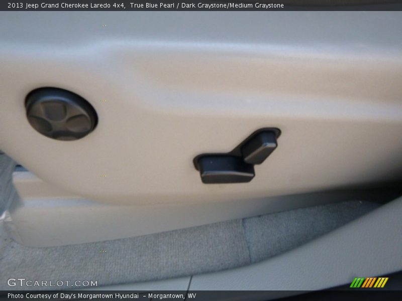 True Blue Pearl / Dark Graystone/Medium Graystone 2013 Jeep Grand Cherokee Laredo 4x4