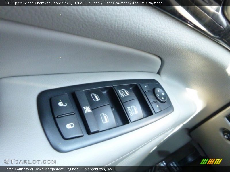 True Blue Pearl / Dark Graystone/Medium Graystone 2013 Jeep Grand Cherokee Laredo 4x4