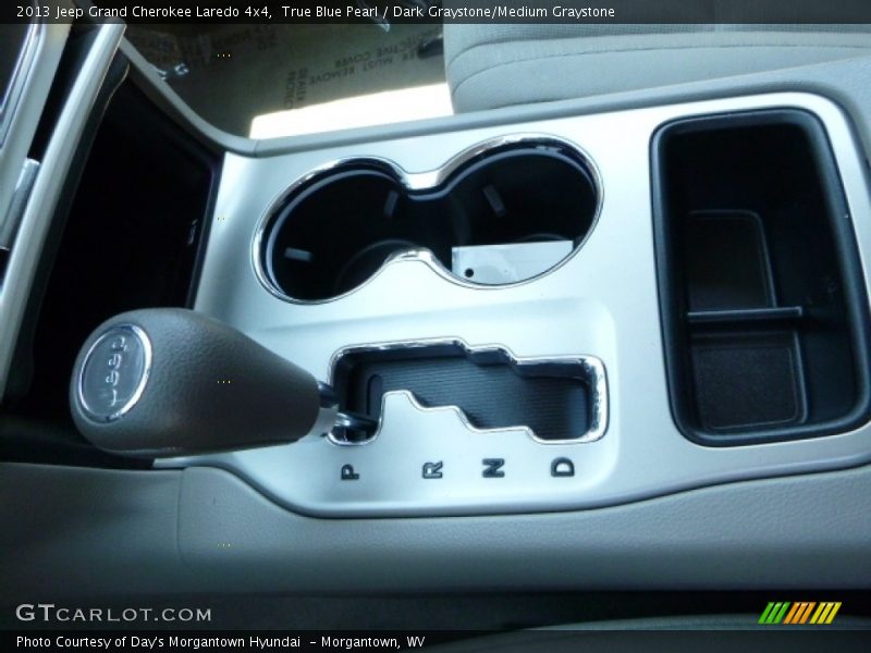 True Blue Pearl / Dark Graystone/Medium Graystone 2013 Jeep Grand Cherokee Laredo 4x4