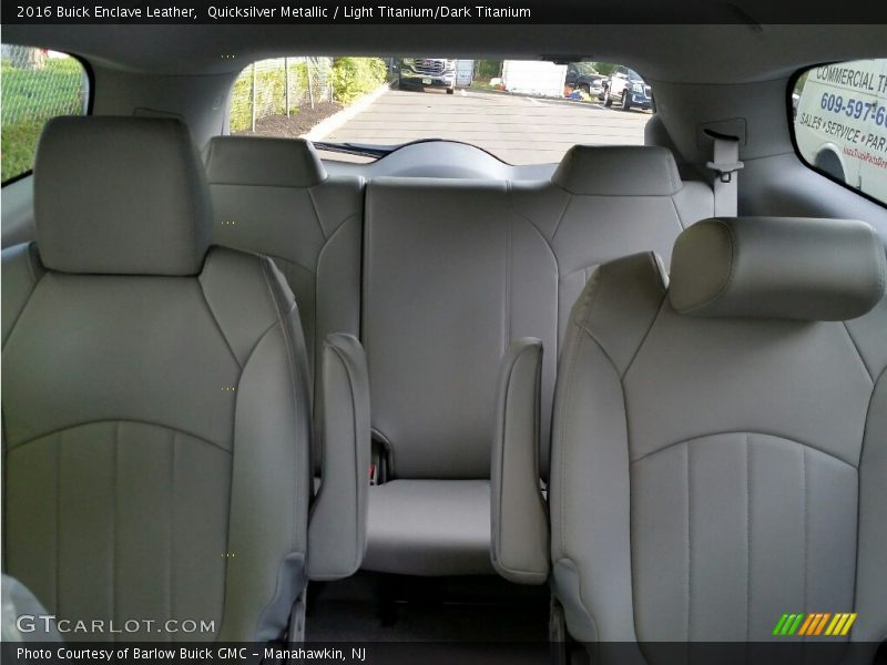 Quicksilver Metallic / Light Titanium/Dark Titanium 2016 Buick Enclave Leather