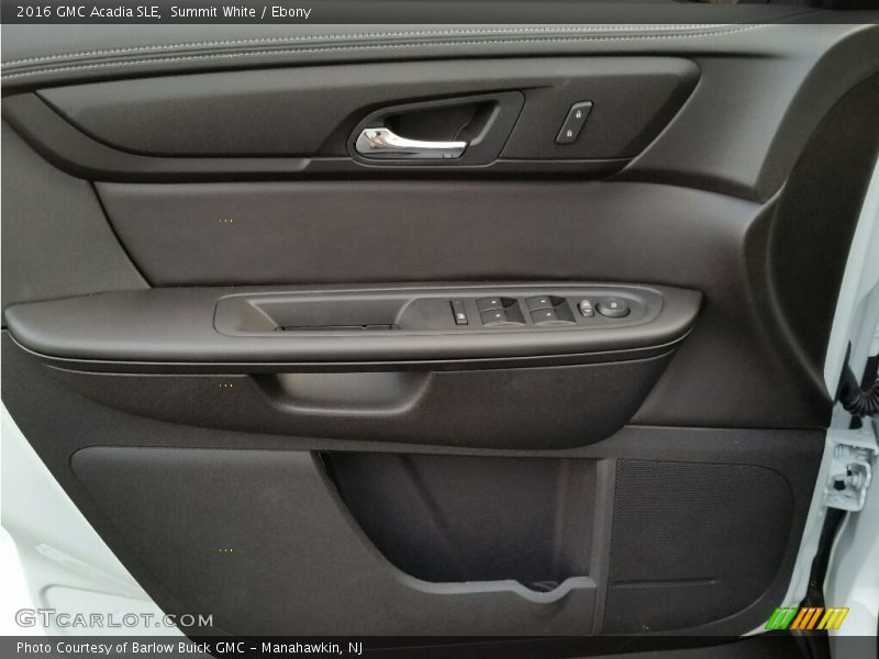 Summit White / Ebony 2016 GMC Acadia SLE