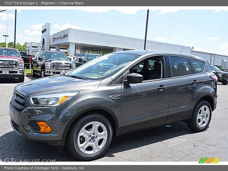 Magnetic / Charcoal Black 2017 Ford Escape S