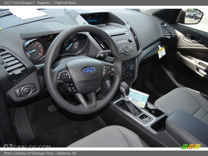Magnetic / Charcoal Black 2017 Ford Escape S