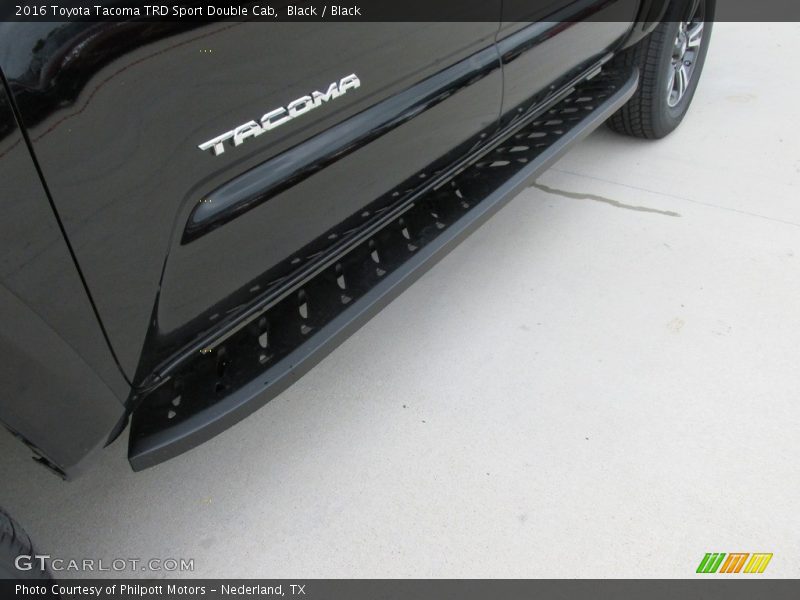 Black / Black 2016 Toyota Tacoma TRD Sport Double Cab