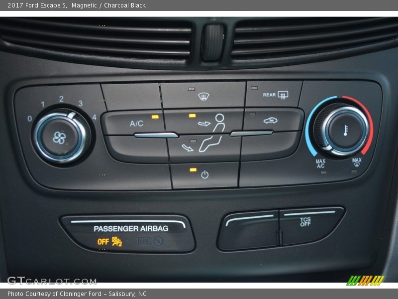 Magnetic / Charcoal Black 2017 Ford Escape S