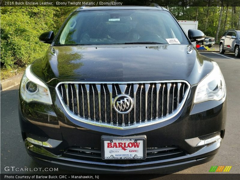Ebony Twilight Metallic / Ebony/Ebony 2016 Buick Enclave Leather
