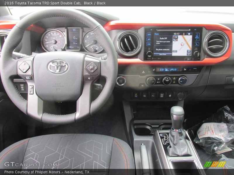 Dashboard of 2016 Tacoma TRD Sport Double Cab