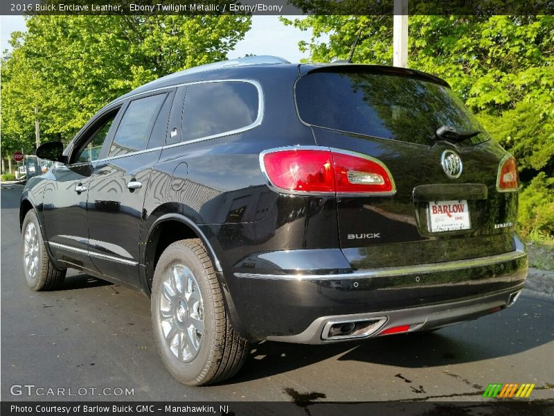 Ebony Twilight Metallic / Ebony/Ebony 2016 Buick Enclave Leather