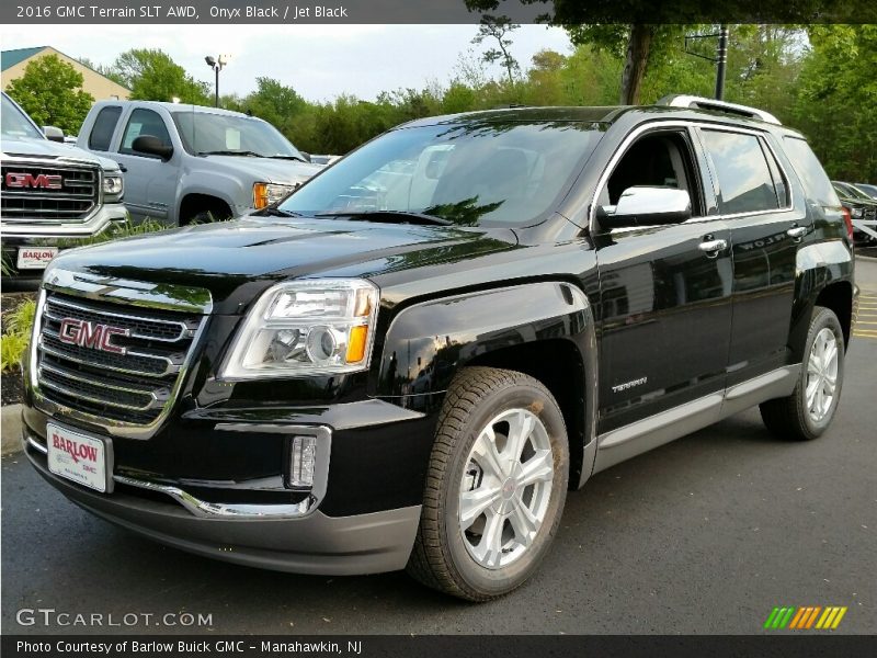 Onyx Black / Jet Black 2016 GMC Terrain SLT AWD