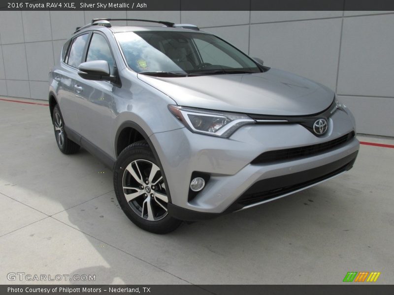 Silver Sky Metallic / Ash 2016 Toyota RAV4 XLE