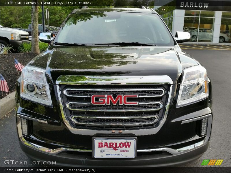 Onyx Black / Jet Black 2016 GMC Terrain SLT AWD