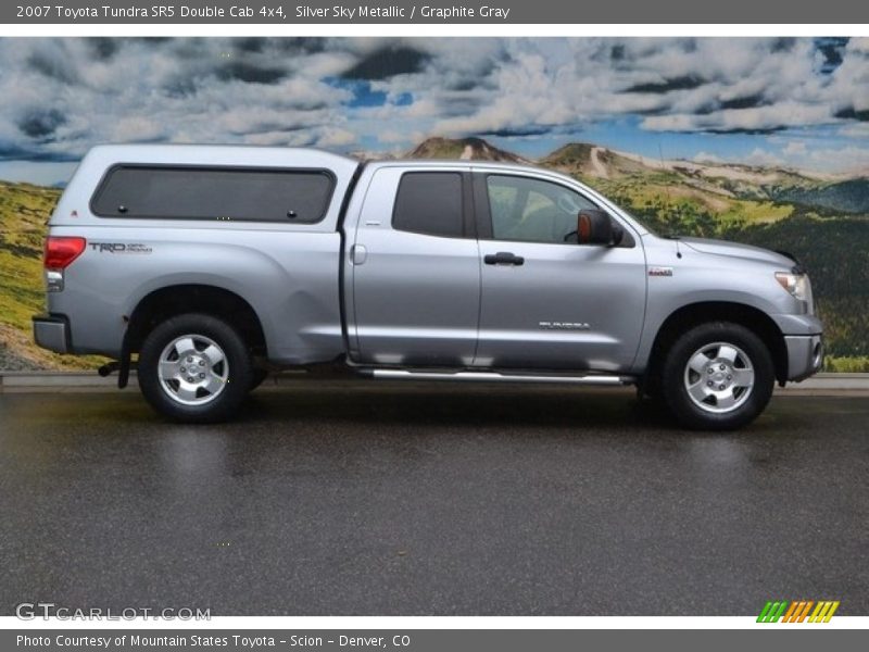 Silver Sky Metallic / Graphite Gray 2007 Toyota Tundra SR5 Double Cab 4x4