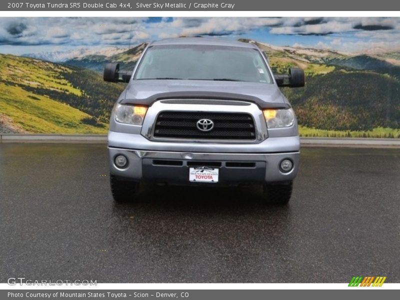 Silver Sky Metallic / Graphite Gray 2007 Toyota Tundra SR5 Double Cab 4x4