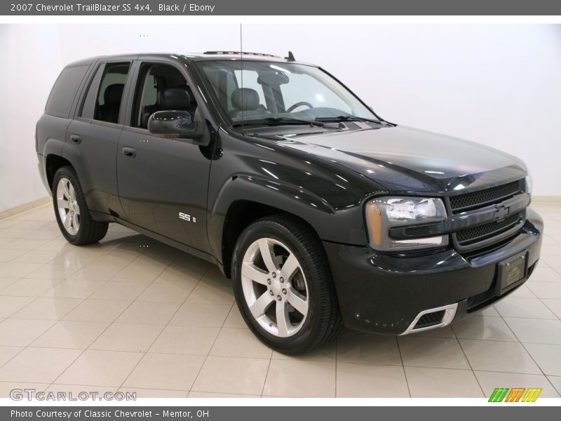 Black / Ebony 2007 Chevrolet TrailBlazer SS 4x4