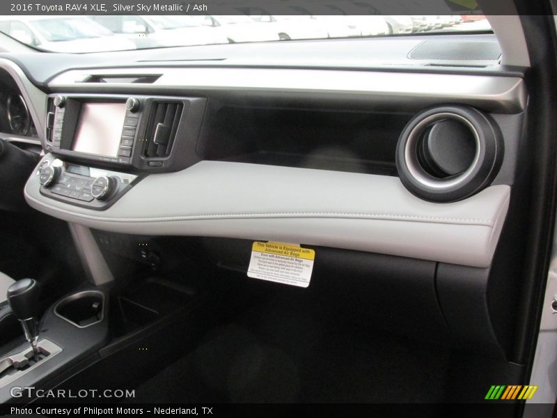 Silver Sky Metallic / Ash 2016 Toyota RAV4 XLE
