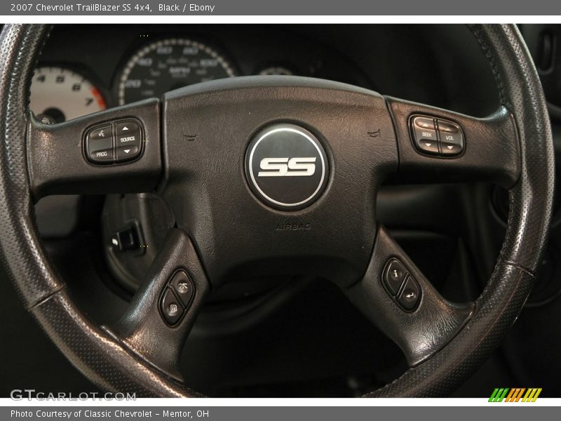 Black / Ebony 2007 Chevrolet TrailBlazer SS 4x4