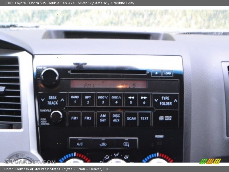Silver Sky Metallic / Graphite Gray 2007 Toyota Tundra SR5 Double Cab 4x4