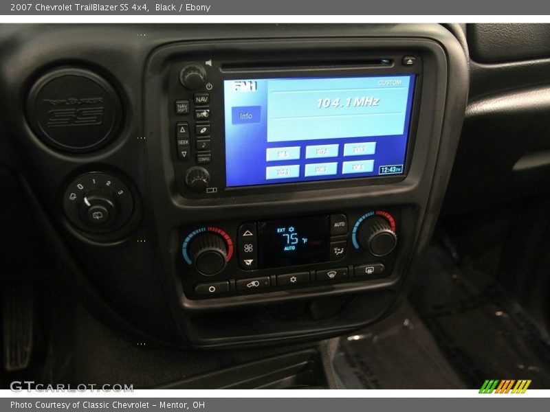 Black / Ebony 2007 Chevrolet TrailBlazer SS 4x4