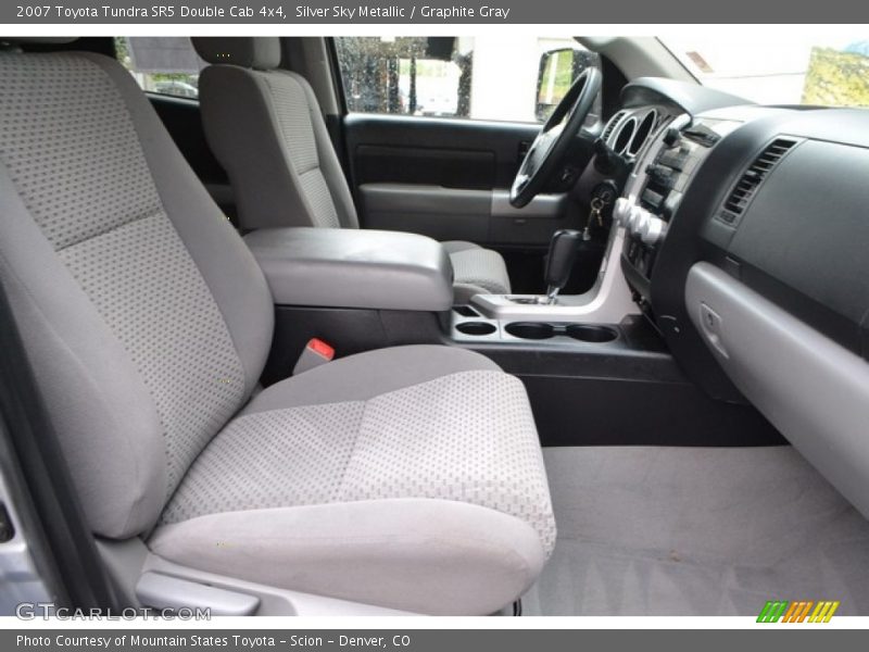 Silver Sky Metallic / Graphite Gray 2007 Toyota Tundra SR5 Double Cab 4x4