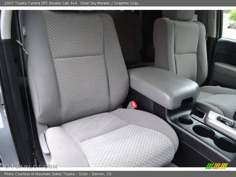 Silver Sky Metallic / Graphite Gray 2007 Toyota Tundra SR5 Double Cab 4x4