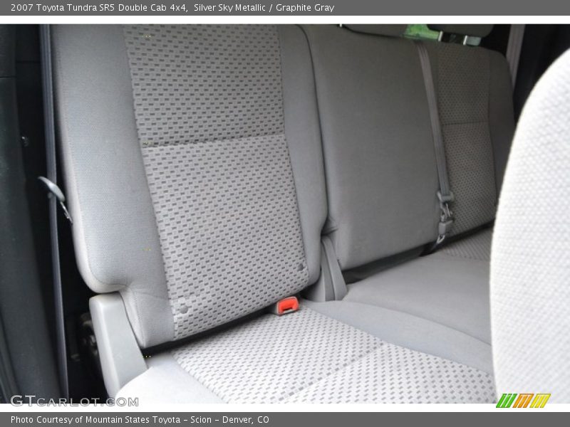 Silver Sky Metallic / Graphite Gray 2007 Toyota Tundra SR5 Double Cab 4x4