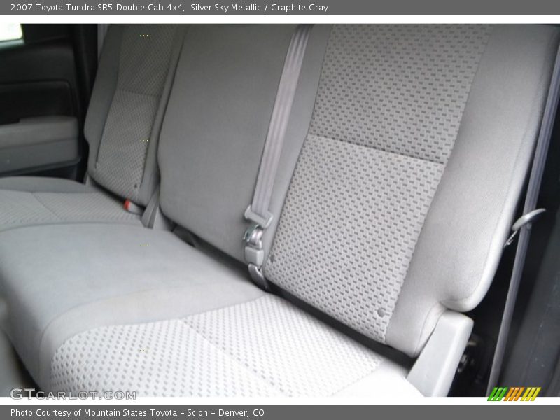 Silver Sky Metallic / Graphite Gray 2007 Toyota Tundra SR5 Double Cab 4x4